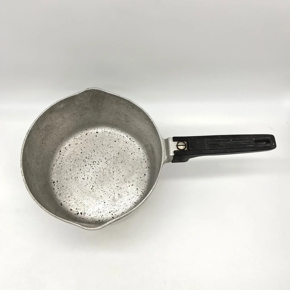 Vintage Wagner Ware Sidney O Magnalite 3 Quart 4683 P Saucepan Pour Spout No Lid